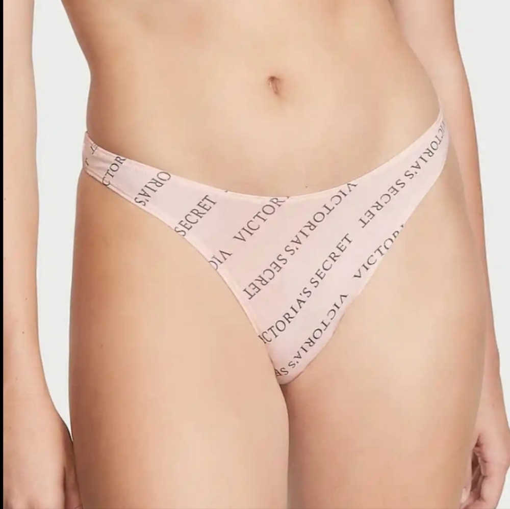Victoria's Secret Stretch Cotton High-Leg Thong Panty XL 🆕